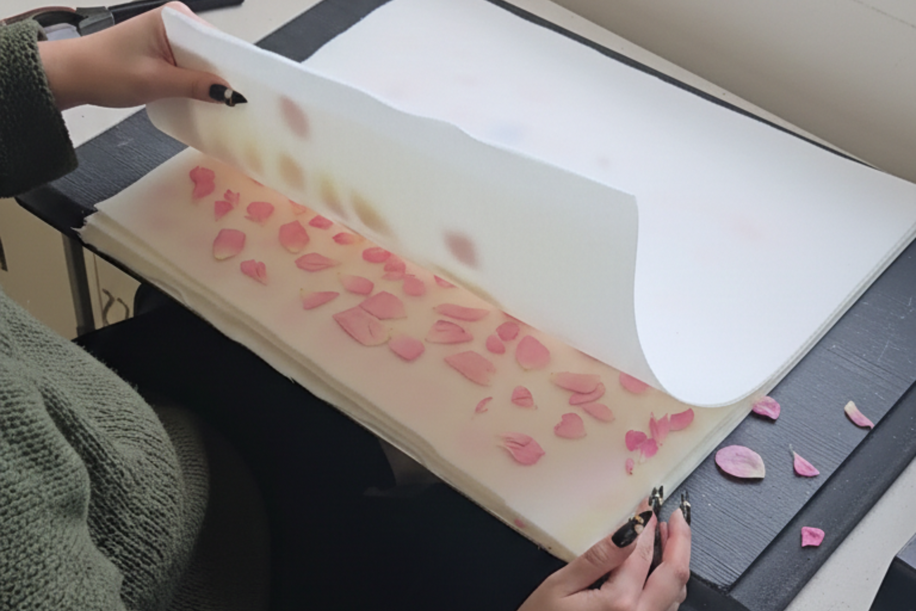 Artisan restauration fleurs conservation bouquet atelier Les Joyaux Purs Alsace